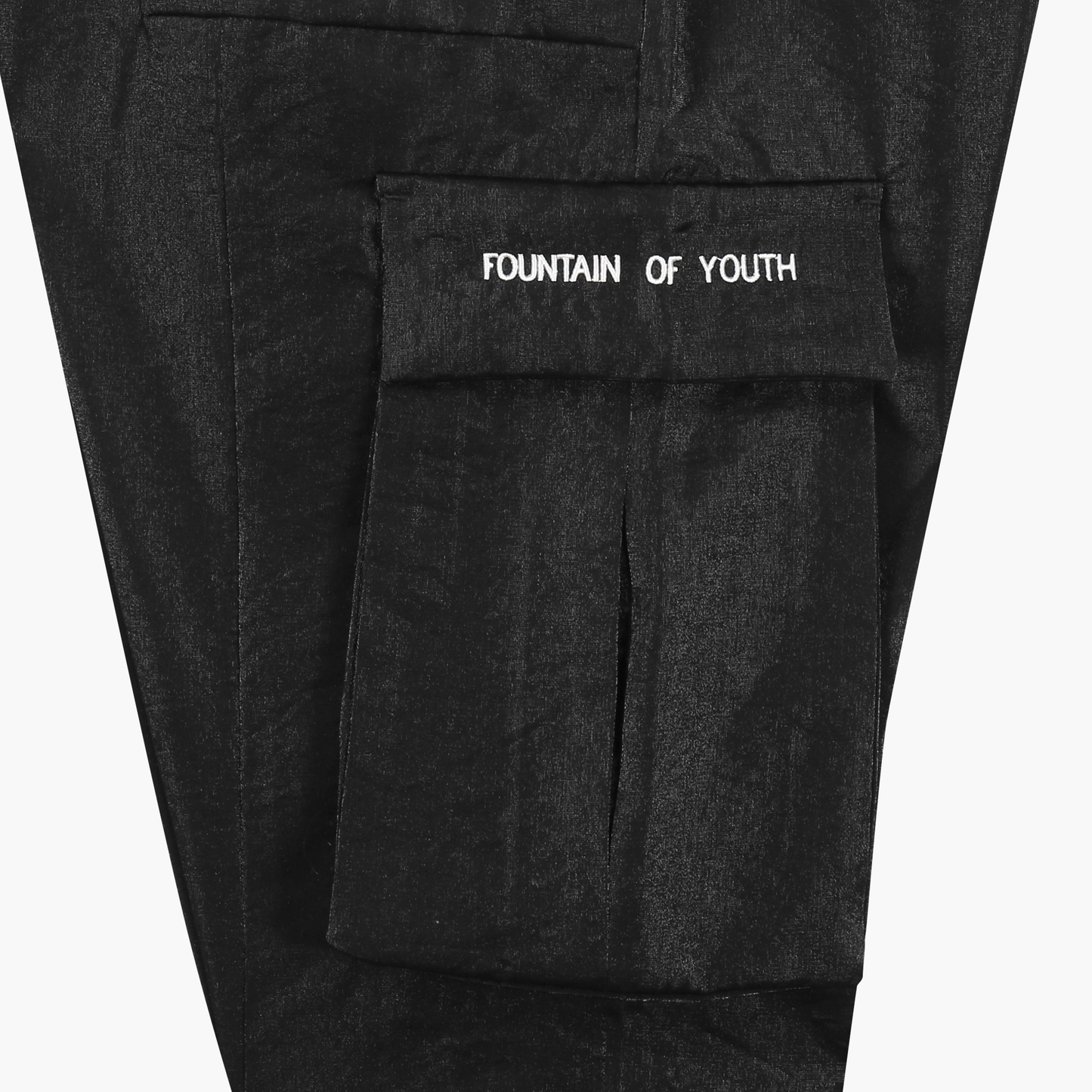 Signature Cargo Pants - Metal Nylon Black