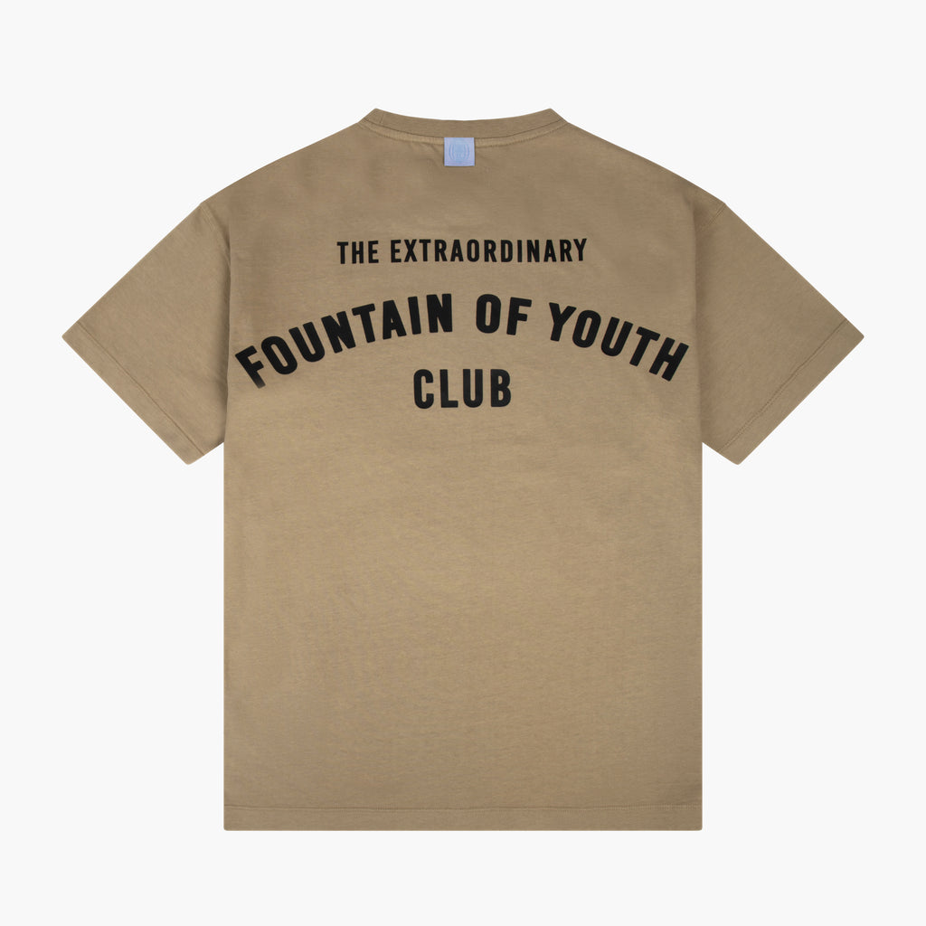 Singer T-Shirt - Dark Beige - Art