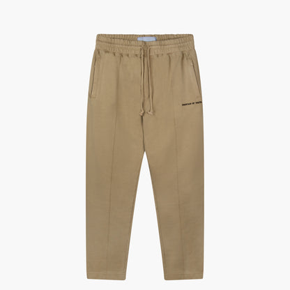 Straight Joggers - Dark Beige