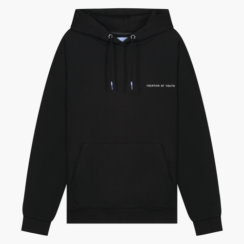 Fountain of Youth Essential - Heavy Weight Hoodie - Black