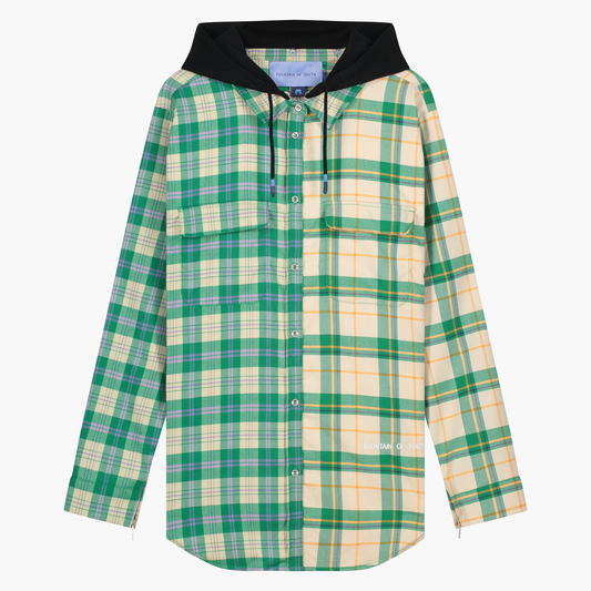 FOY Over Shirt - Cut&Sew Green