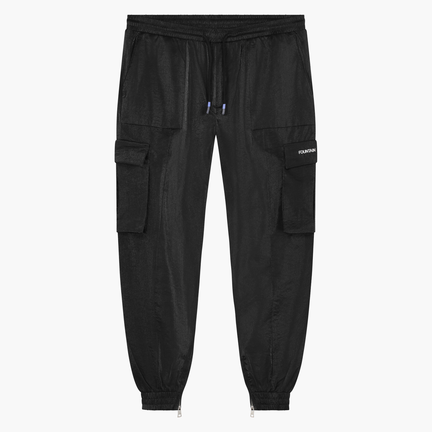 Signature Cargo Pants - Metal Nylon Black