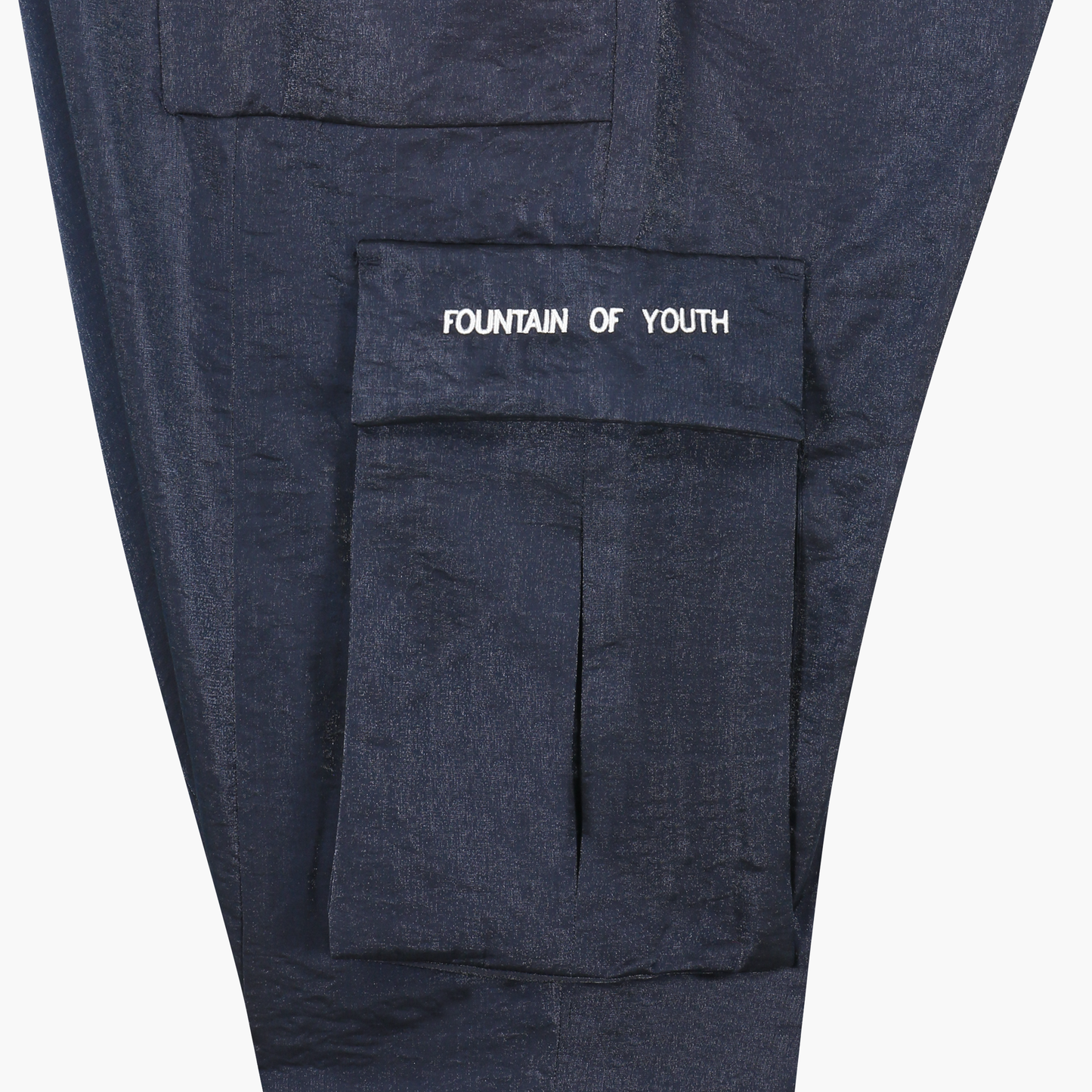 Signature Cargo Pants - Metal Nylon Navy