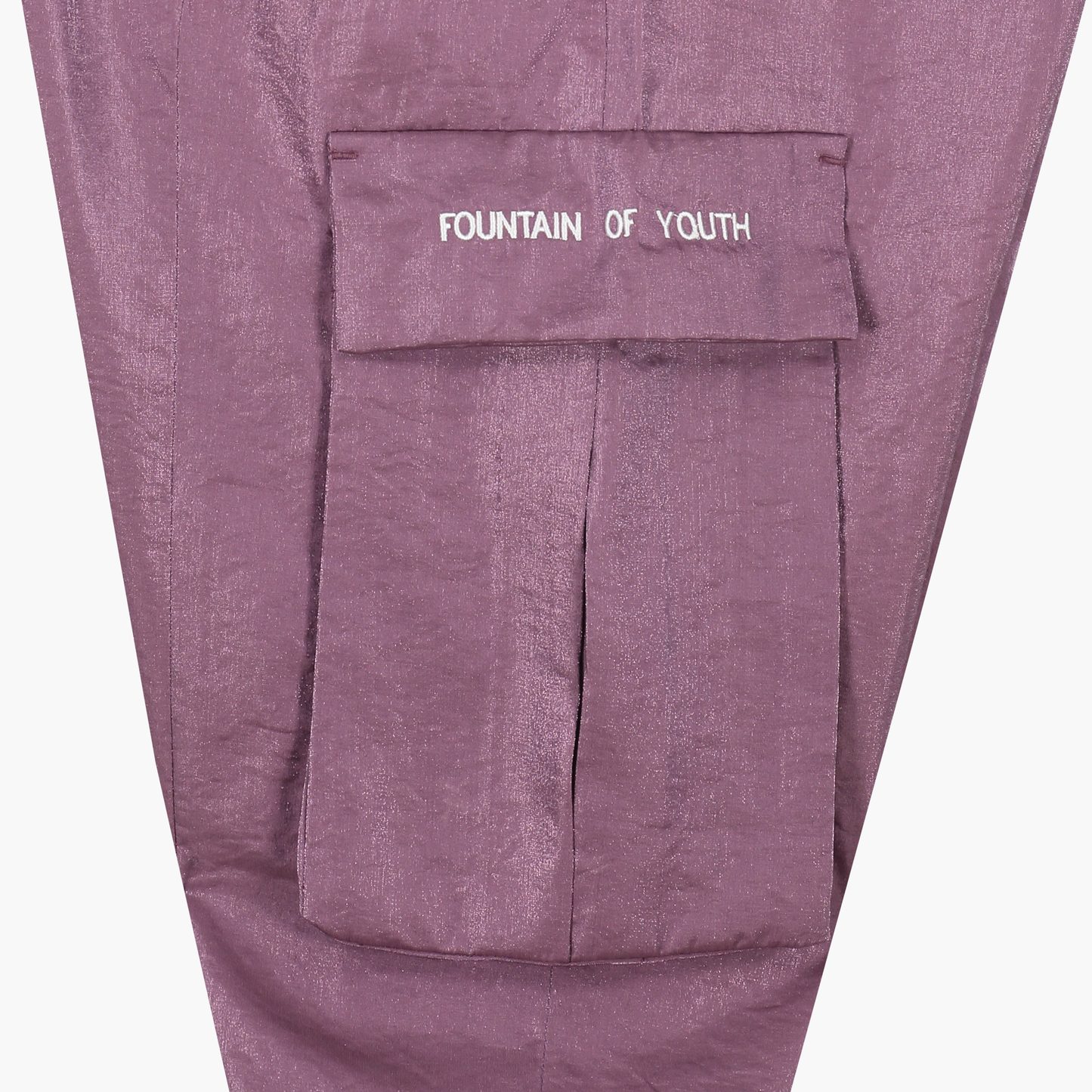 Signature Cargo Pants - Metal Nylon Purple