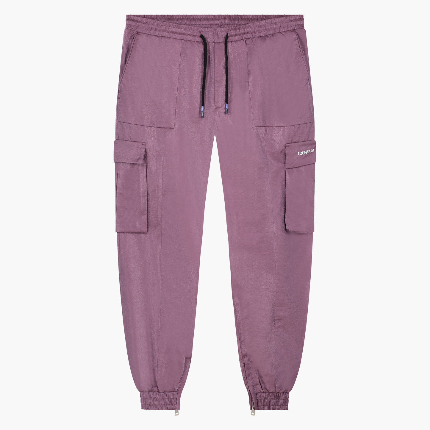 Signature Cargo Pants - Metal Nylon Purple