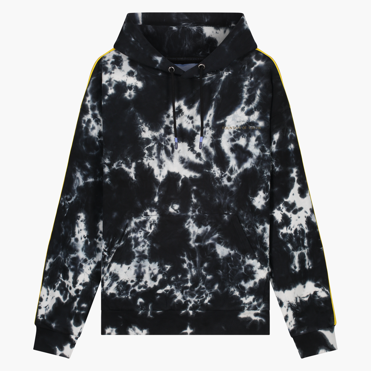 Signature Black Marble Dyed - Hoodie