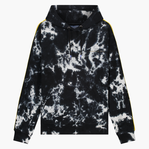 Signature Black Marble Dyed - Hoodie