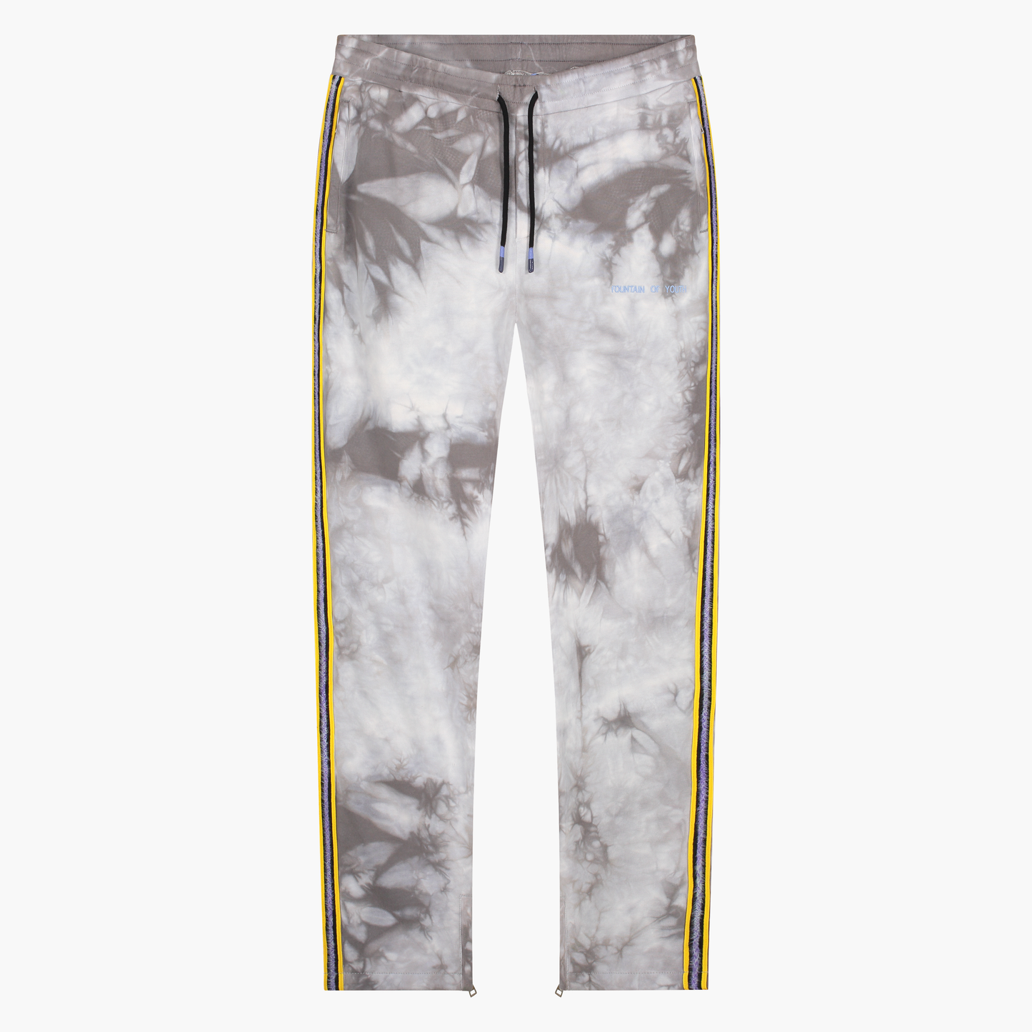 Jogging Pants - White Marble Dyed